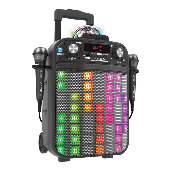 Kit Enceintes + 2 Microphones - Son Puissant, Idéal Pour Fêtes Et Annonces !