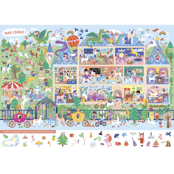 Cherche et trouve -Licornes