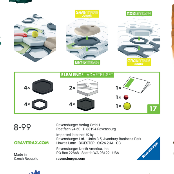 Set adaptateur element connect - Gravitrax Junior