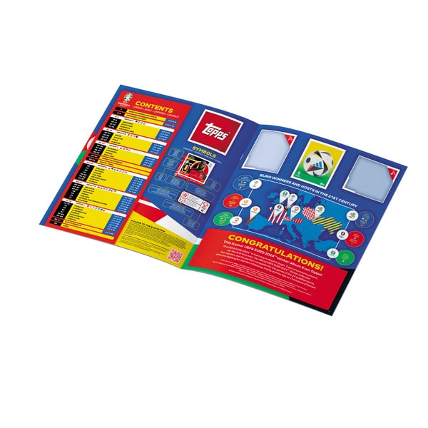 Starter pack cartes autocollants + album EURO 2024 Officiel