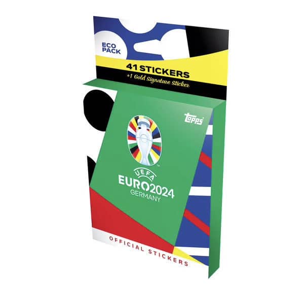 Eco pack 41 stickers - EURO 2024 Officiel