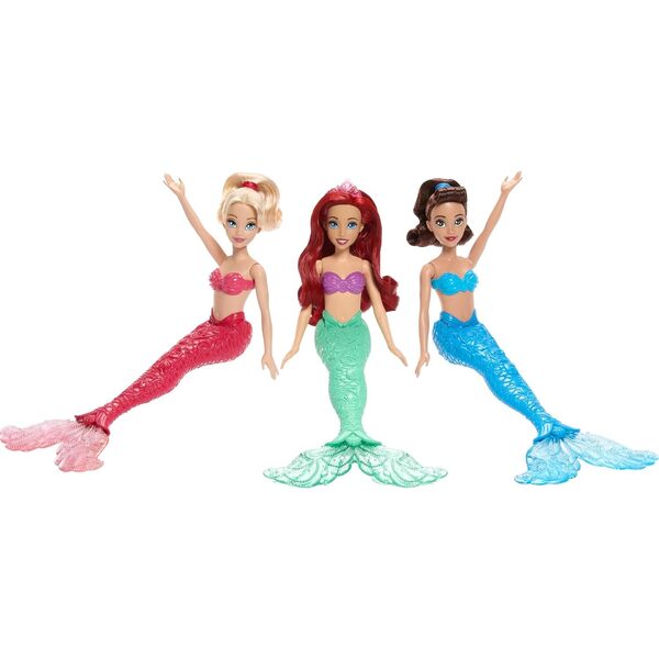 Coffret de poupée Ariel et ses sœurs - Disney Princesses