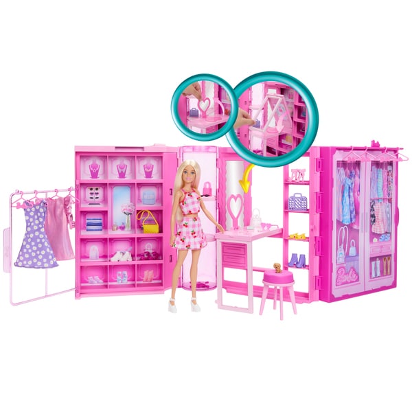 Le dressing de Rêve de Barbie