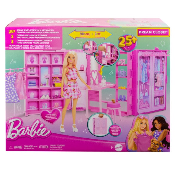 Le dressing de Rêve de Barbie