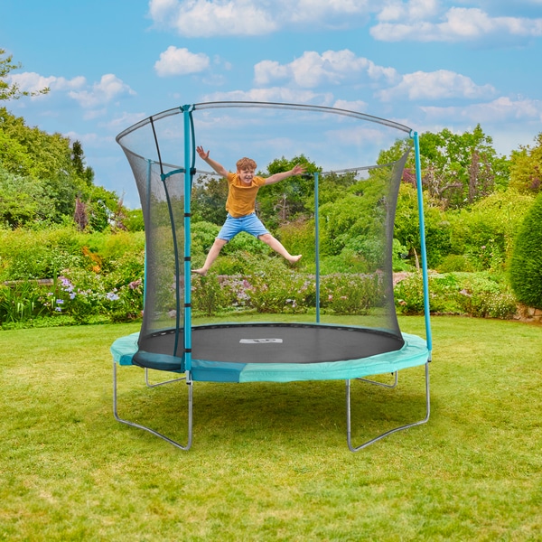 Trampoline rond 305cm ouverture igloo