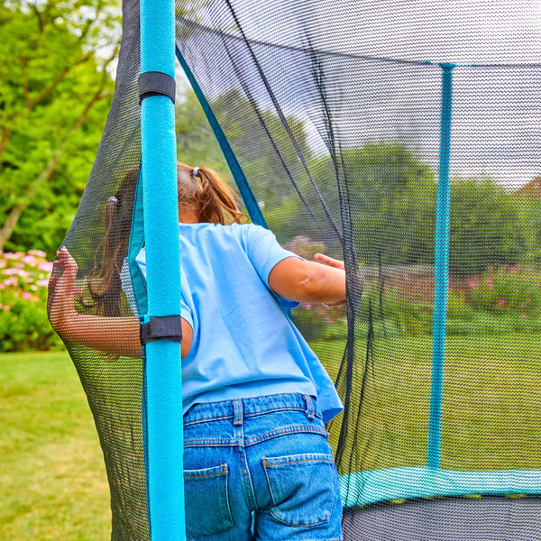 Trampoline rond 365cm ouverture igloo