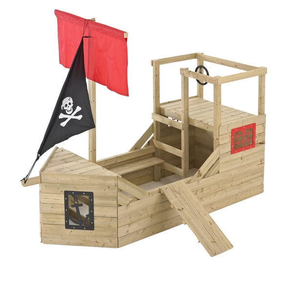 Bateau pirate Galleon en bois