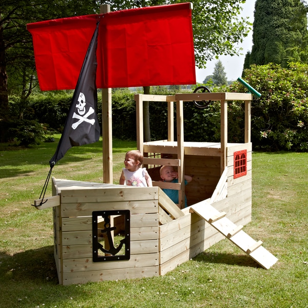 Bateau pirate Galleon en bois