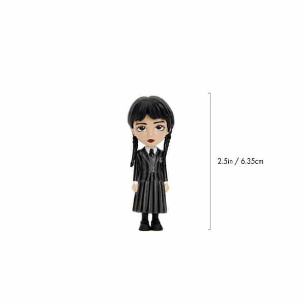 Cercueil surprise Mercredi Addams figurine 6,5 cm