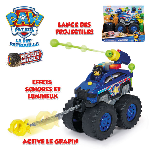 Véhicule Chase Tout-terrain Rescue Wheels - La Pat  Patrouille