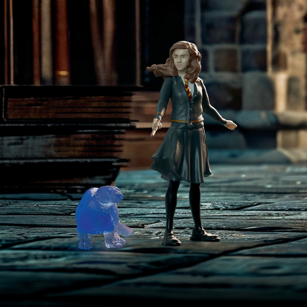 Figurine Hermione et son Patronus loutre