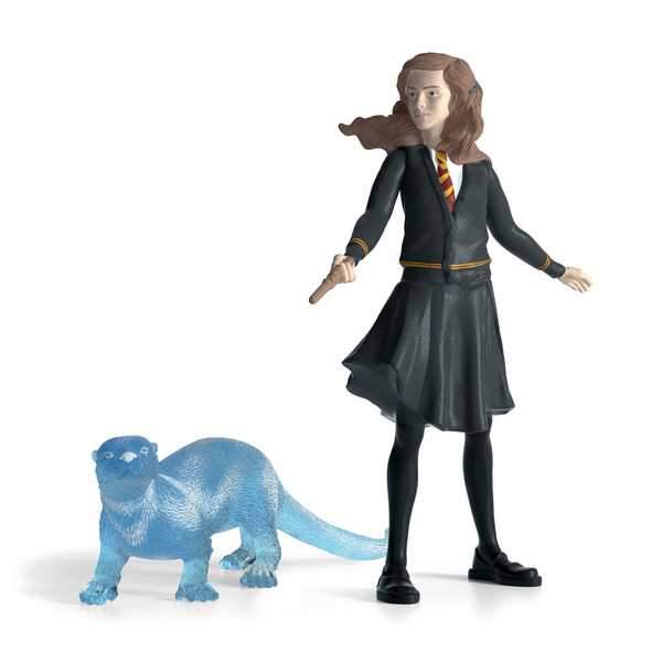 Figurine Hermione et son Patronus loutre