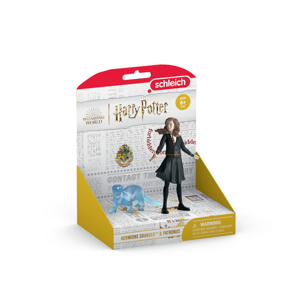 Figurine Hermione et son Patronus loutre