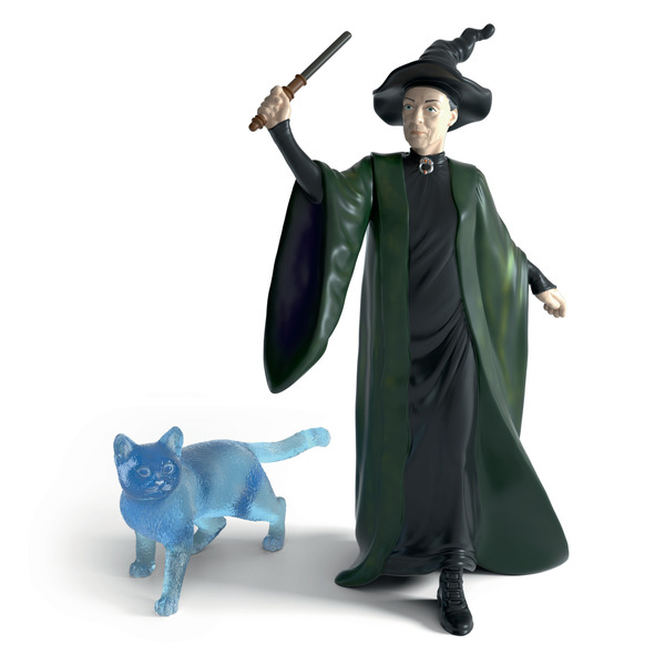 Figurine McGonagall et son Patronus le chat