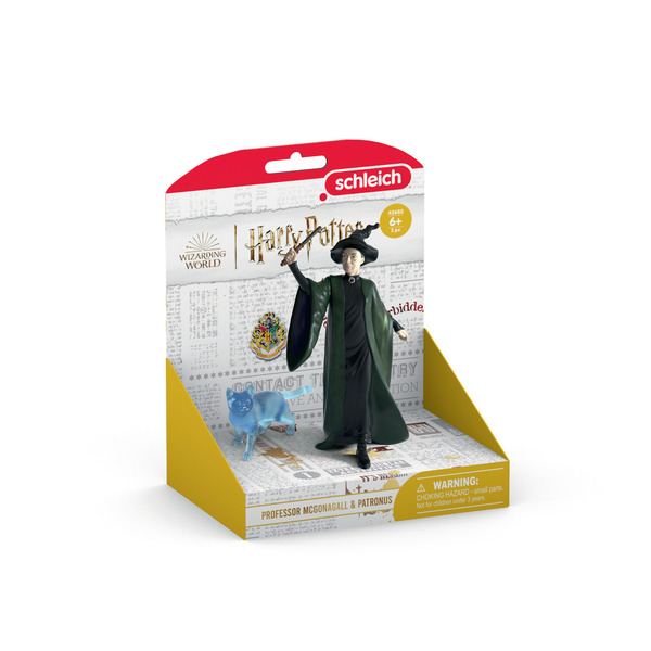 Figurine McGonagall et son Patronus le chat