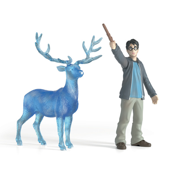 Figurine Harry Potter™ et son Patronus Cerf