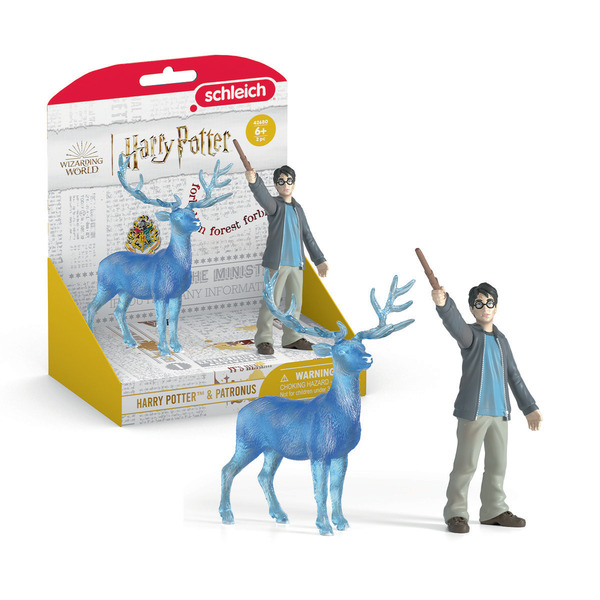 Figurine Harry Potter™ et son Patronus Cerf