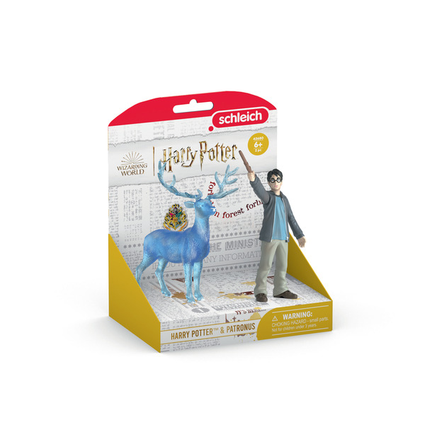 Figurine Harry Potter™ et son Patronus Cerf