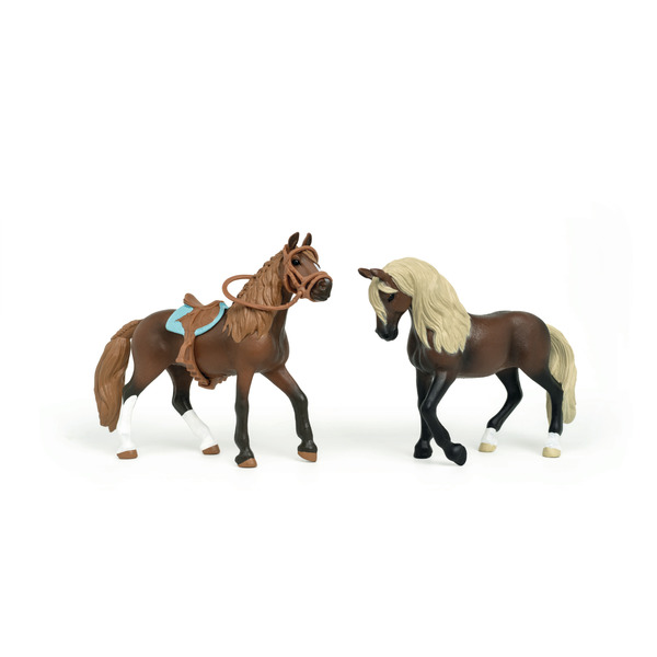 Coffret figurines chevaux Paso Péruvien