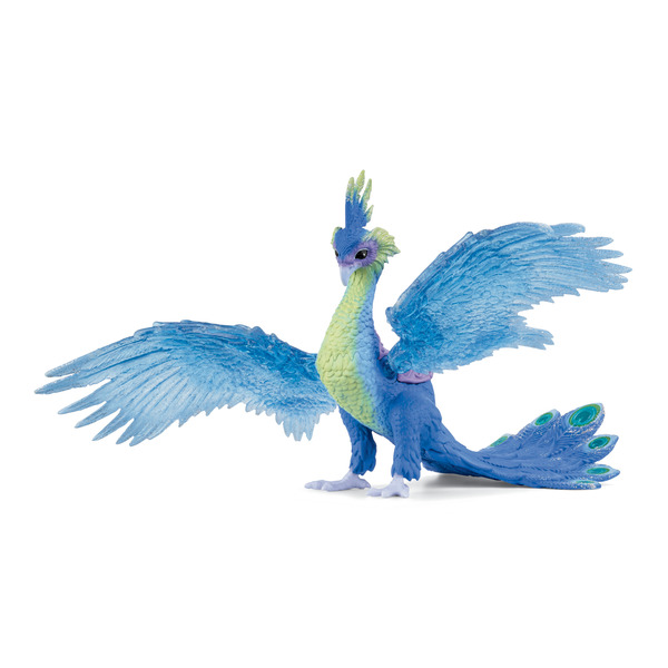 Figurine paon magique