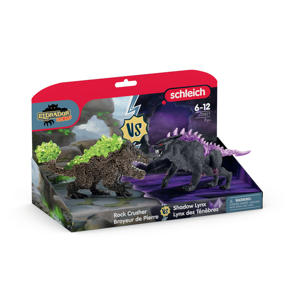 Coffret figurines Lynx des Ténèbres vs Broyeur de Pierre 