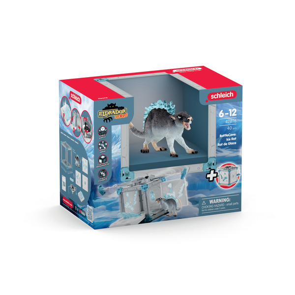 BattleCave et figurine rat de Glace