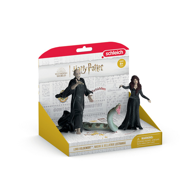 Figurine Voldemort et Nagini - Harry Potter