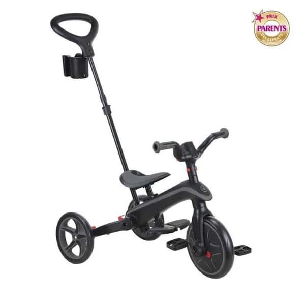 Tricycle Explorer 4en1 évolutif et pliable noir