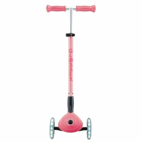 Trottinette 3 roues Primo Lights Plus pliable rose pastel