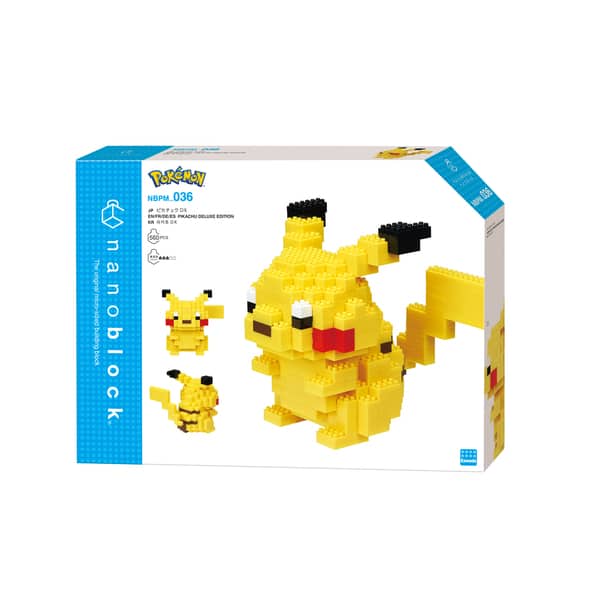 Nanoblock Pikachu Deluxe Pokémon