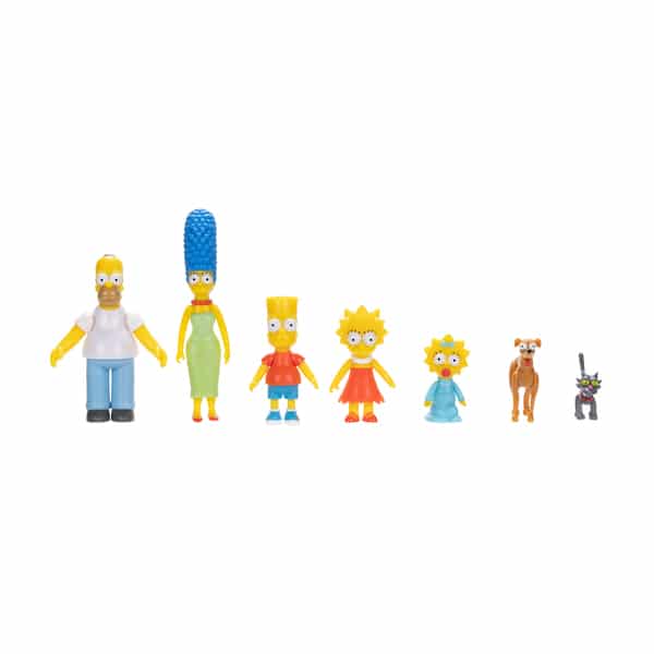 Coffret 7 figurines Les Simpsons