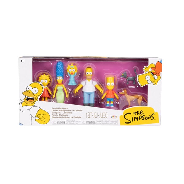 Coffret 7 figurines Les Simpsons