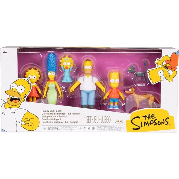 Coffret 7 figurines Les Simpsons