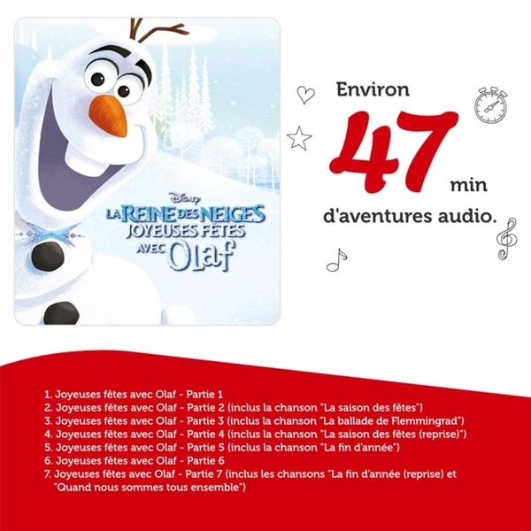 Tonies - Joyeuses Fêtes avec Olaf - La Reine des Neiges