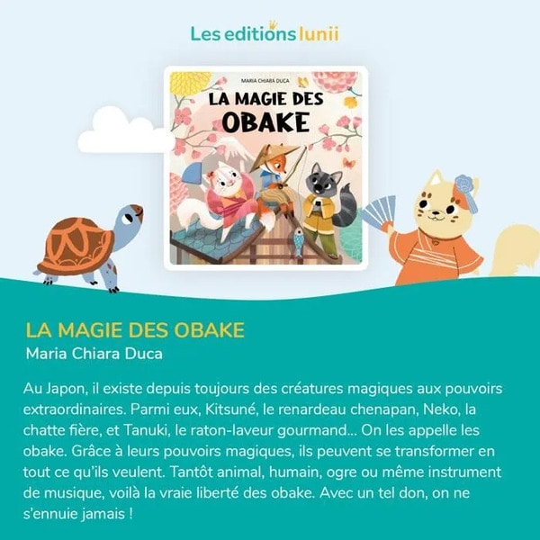 Livre audio La magie des Obake