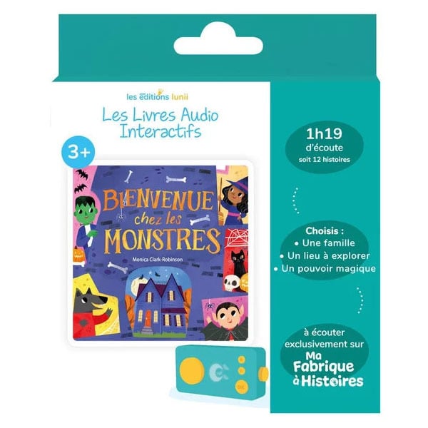 Livre audio Bienvenue chez les monstres