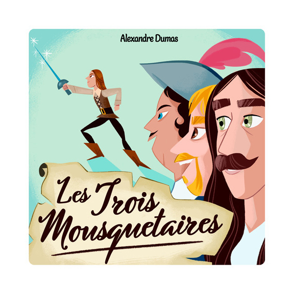 Livre audio Lunii Les 3 mousquetaires