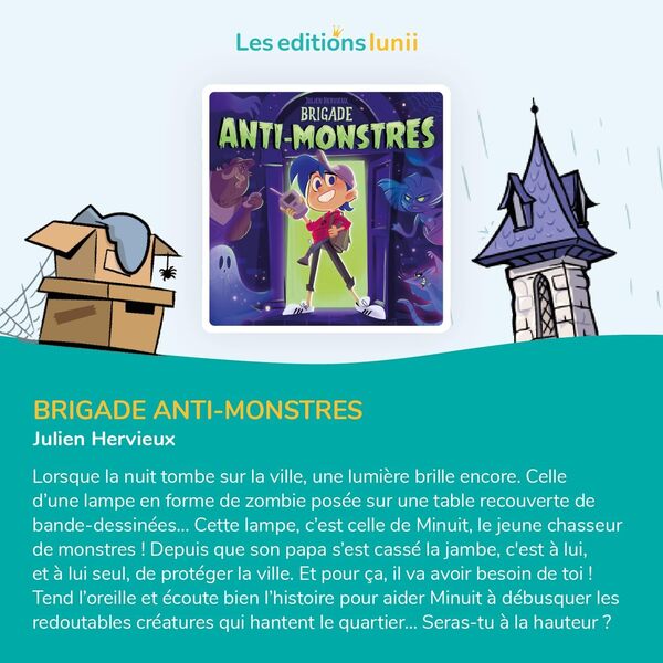 Livre audio Brigade Anti-Monstres