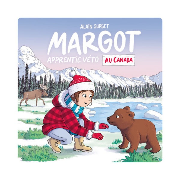 Livre audio Margot, Apprentie véto au Canada