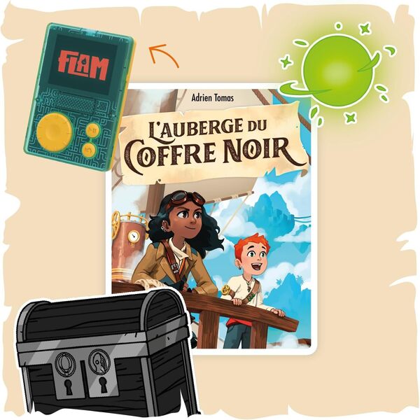 Livre audio FLAM L Auberge du Coffre Noir