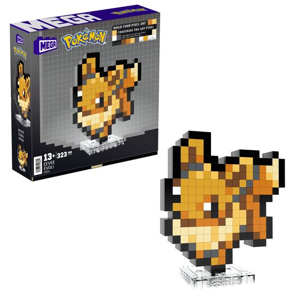 Pixel Art Pokémon Evoli - Mega Bloks