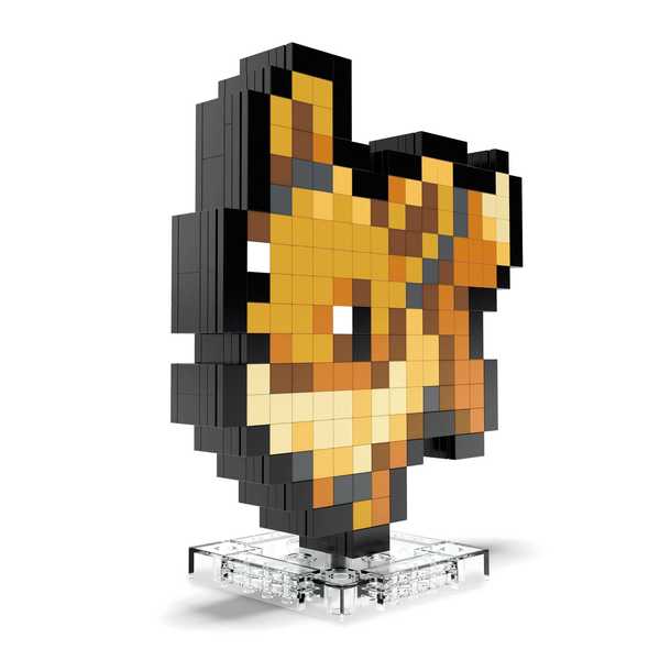 Pixel Art Pokémon Evoli - Mega Bloks