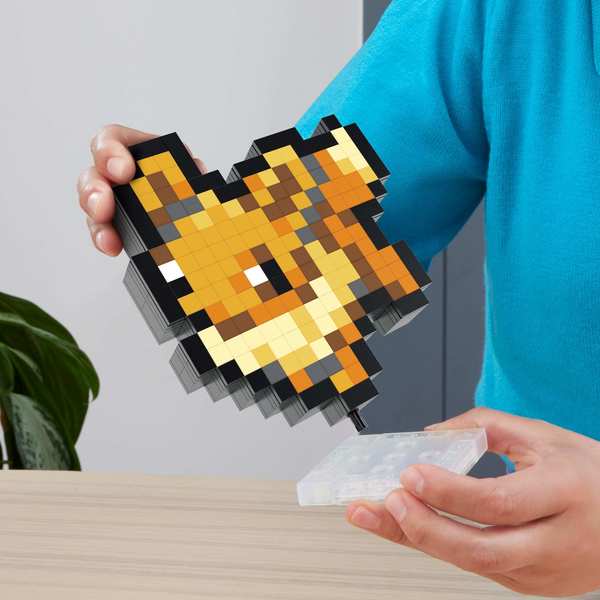 Pixel Art Pokémon Evoli - Mega Bloks