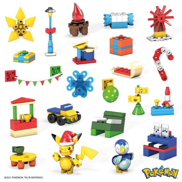 Calendrier de l Avent Megabloks Pokémon