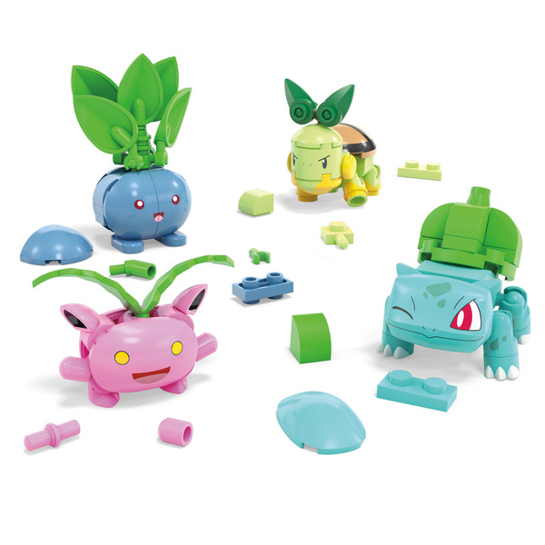 Coffret de 4 Pokémon Plantes - Pokémon à construire