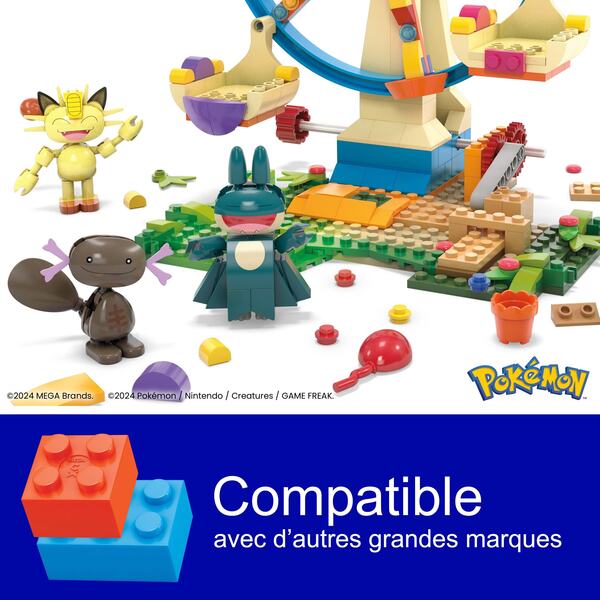 La Grande Roue Pokémon à construire