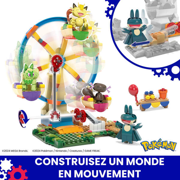 La Grande Roue Pokémon à construire