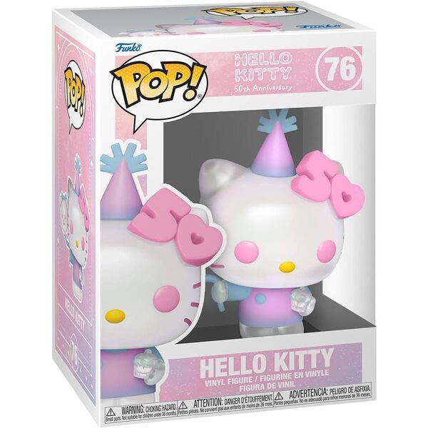 Figurine Hello Kitty "50ème Anniversaire" - Funko Pop n°76