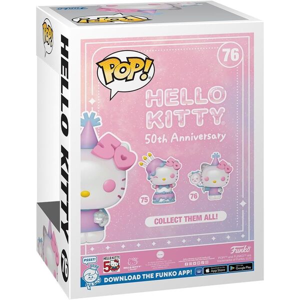 Figurine Hello Kitty "50ème Anniversaire" - Funko Pop n°76