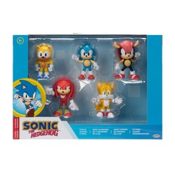 Coffret 5 figurines Sonic 6cm